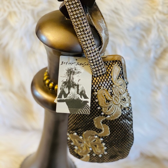 Vintage/Rare Betsey Johnson ribbon & lace purse - Picture 6 of 8